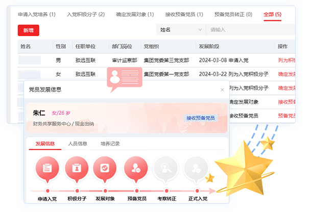 党员发展